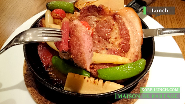 三宮メゾンパタジェのランチ