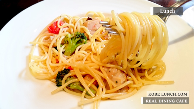リアルダイニングカフェのパスタ