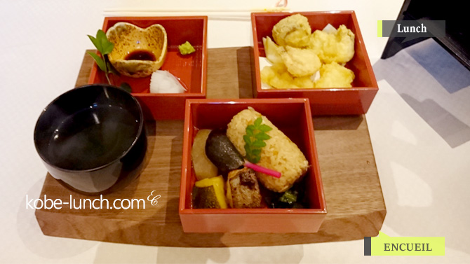 アンクィールの和食ランチ