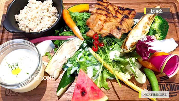 ノースショア ランチメニュー