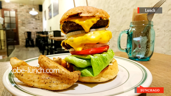 サンチャゴバーガー ダブルチーズバーガー