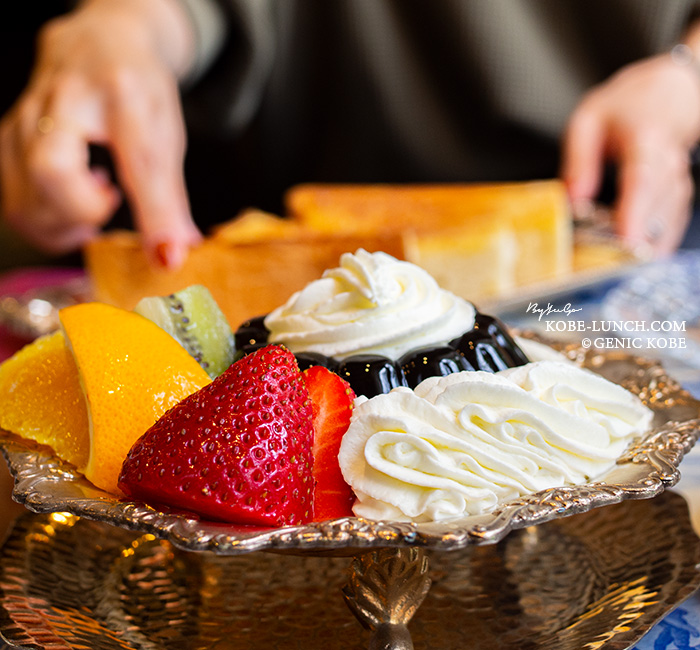 にしむら珈琲北野坂店 コーヒーゼリー