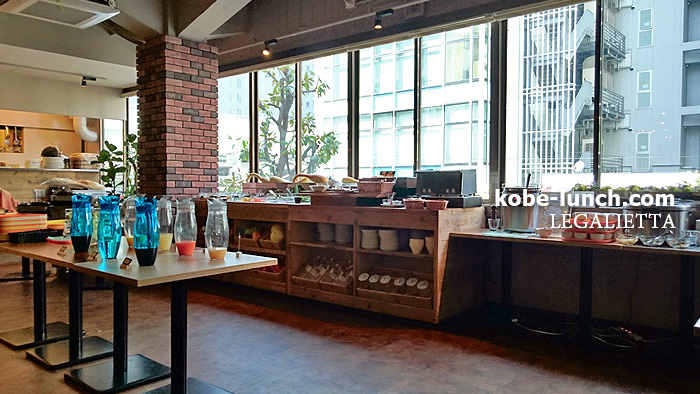 神戸三宮のバイキングランチ店レガリエッタ