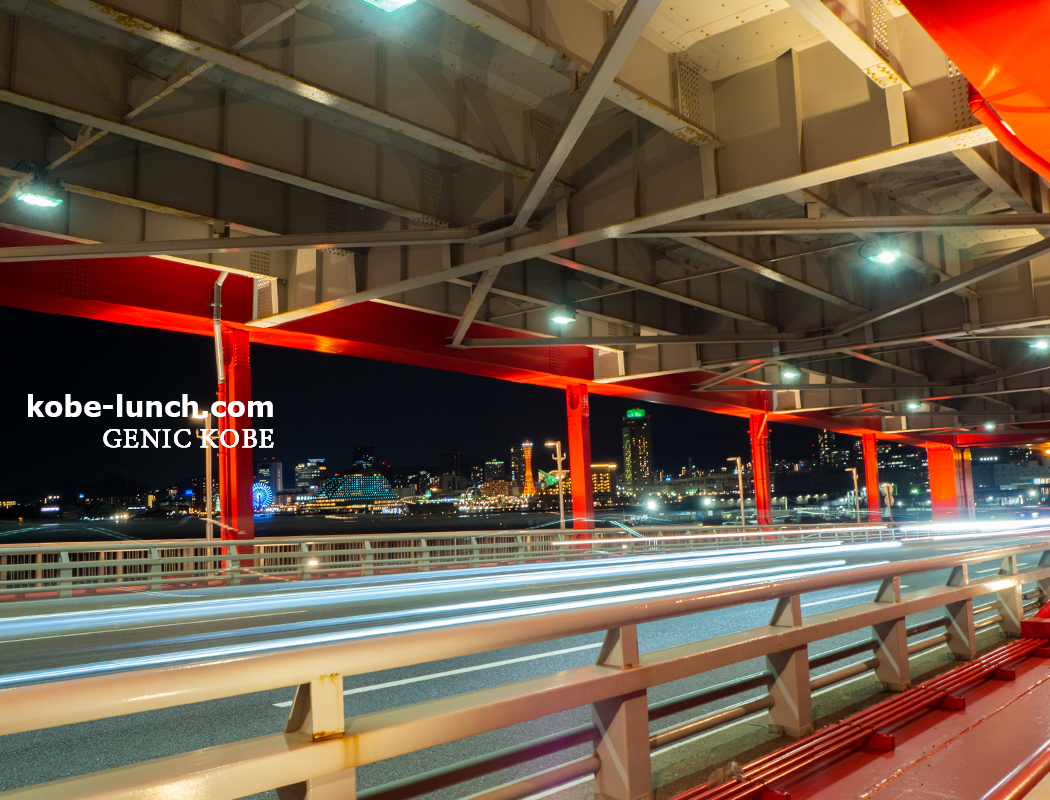 神戸大橋レーザービーム