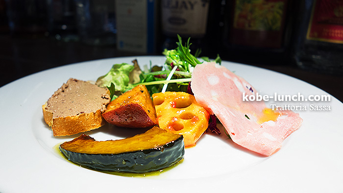 トラットリアサッサ兵庫ランチ