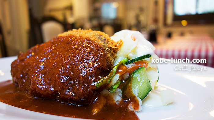 グリル十字屋 ランチ 神戸
