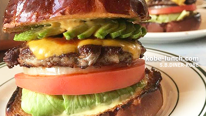 神戸元町エスビーダイナー  ハンバーガー