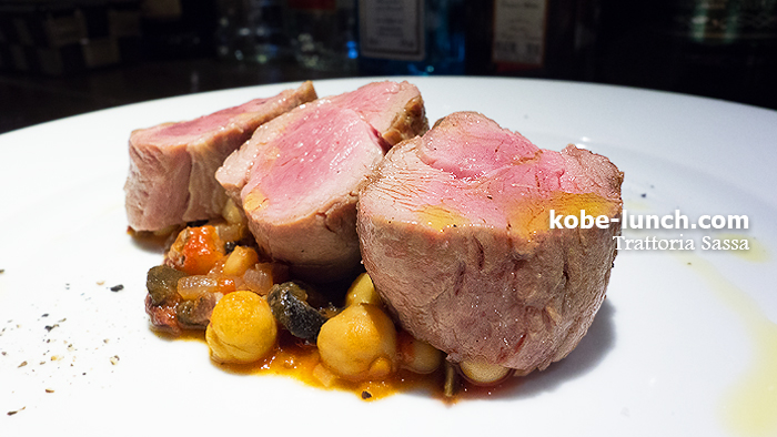 トラットリアサッサ ランチのコース