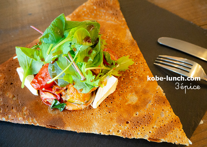 神戸元町3epice ガレットランチ