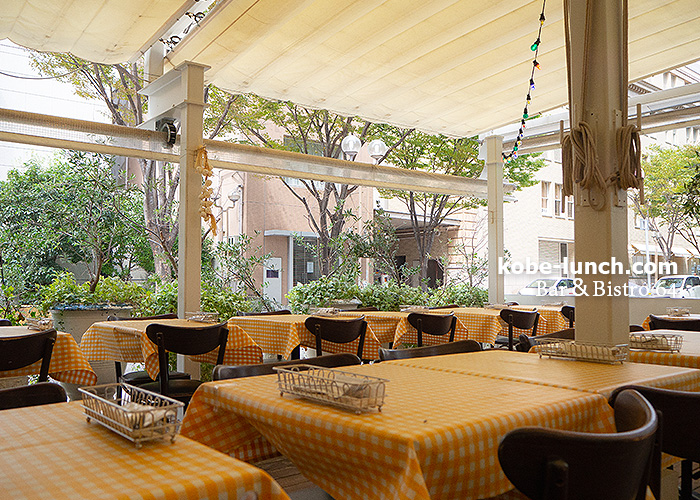 ビストロ64神戸 テラス席