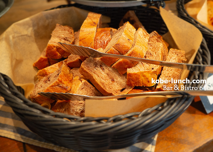 ビストロ64パン食べ放題ランチ