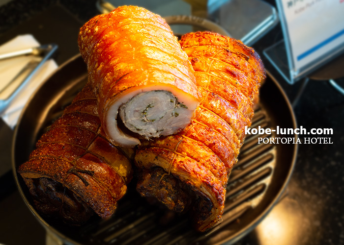 ポートピアホテル 肉ランチ