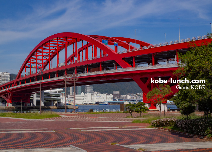 神戸ポートアイランド 神戸大橋