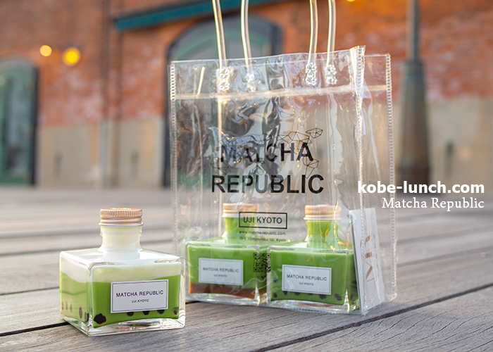 抹茶共和国透明バッグ