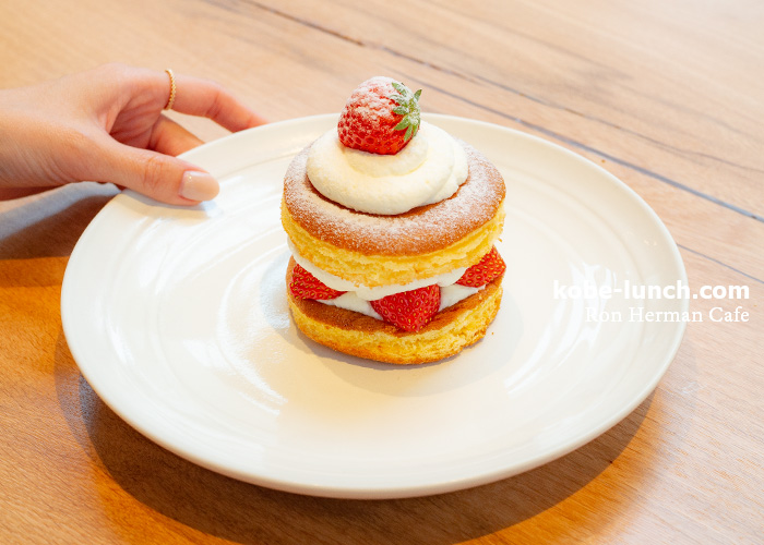 ロンハーマンカフェ ショートケーキ