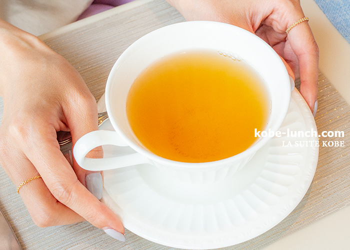 ラスイート神戸 桃のアフタヌーンティー