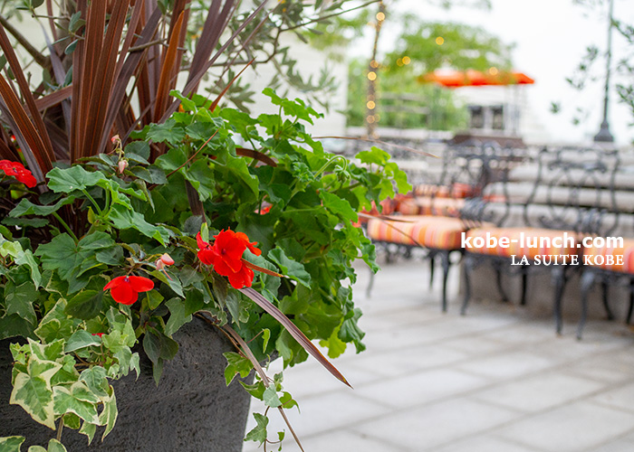 ラスイート神戸 テラスエリア