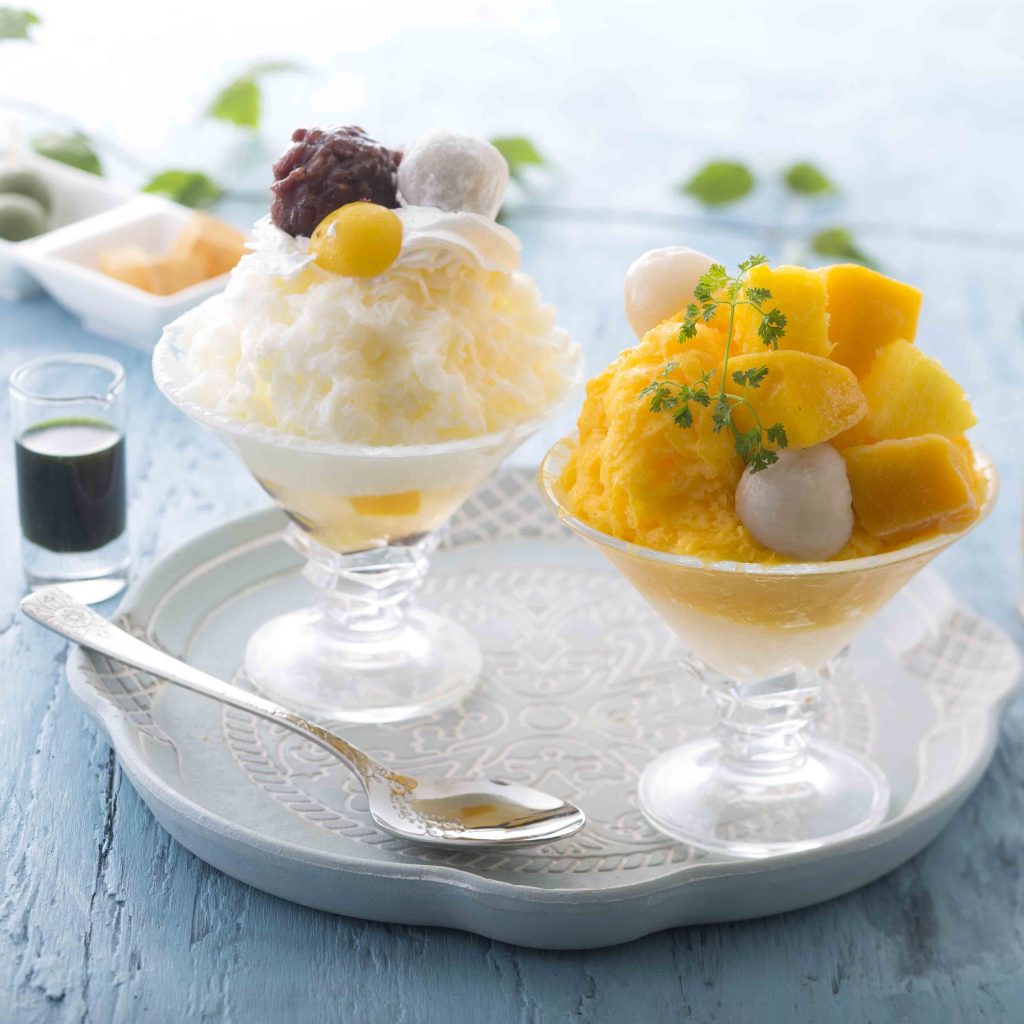 かき氷登場 ベルクール