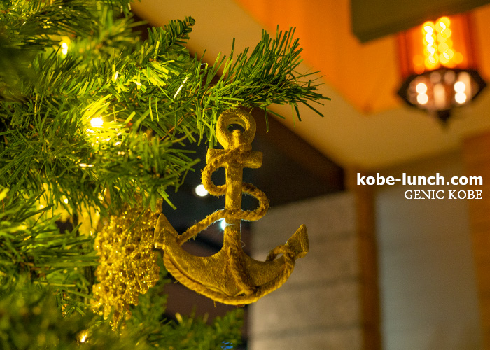神戸オリエンタルホテルホテル  クリスマスツリー