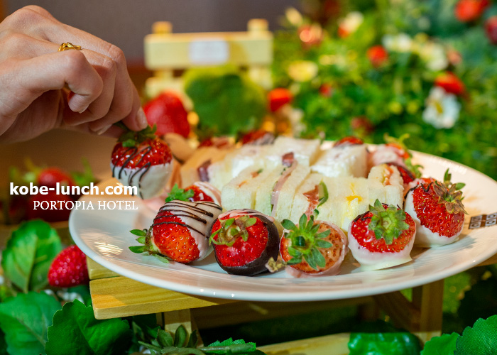神戸ポートピアホテル ストロベリーブッフェ