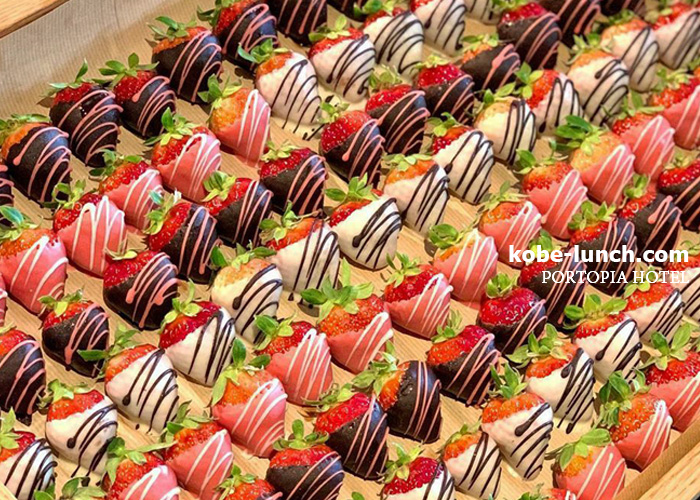 苺ビュッフェ ポートピアホテル