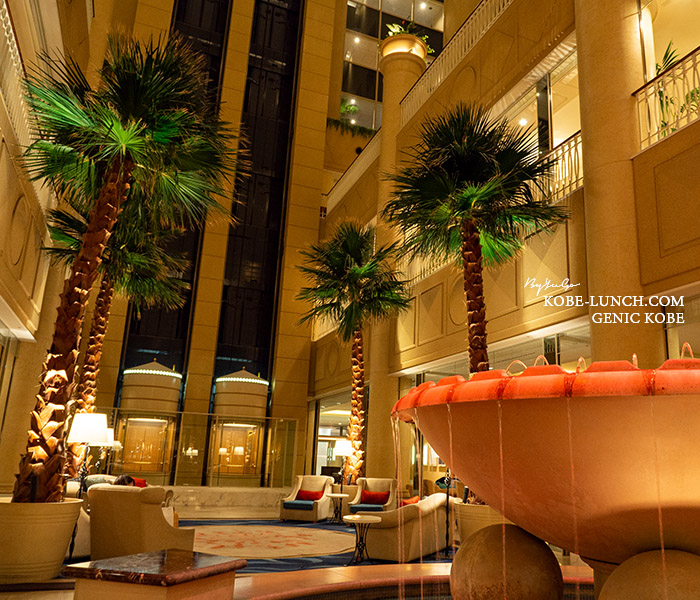 神戸メリケンパークオリエンタルホテルホテルロビー
