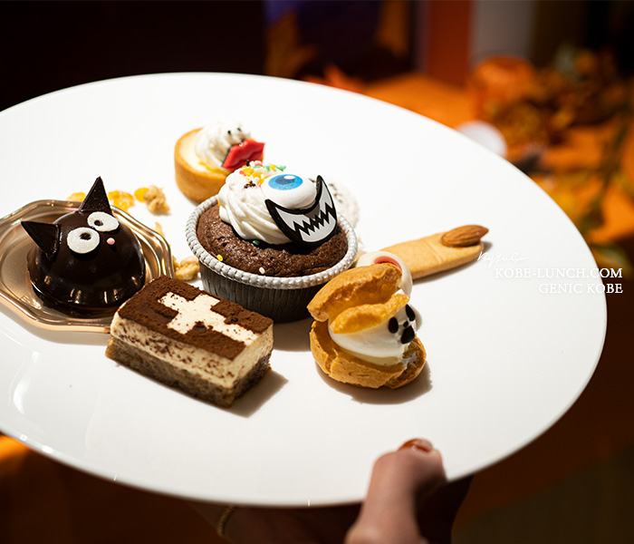 ポートピアホテルのハロウィンスイーツブッフェ2020