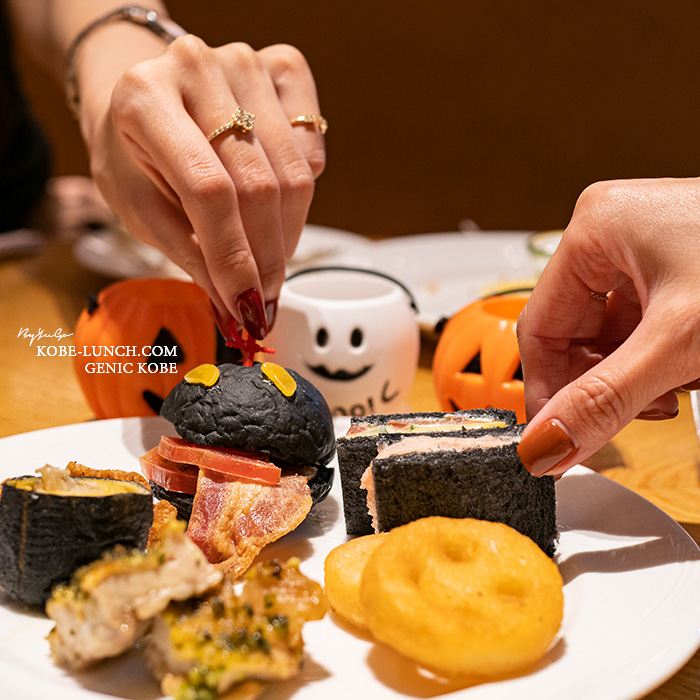 神戸ポートピアホテルハロウィンスイーツブッフェ