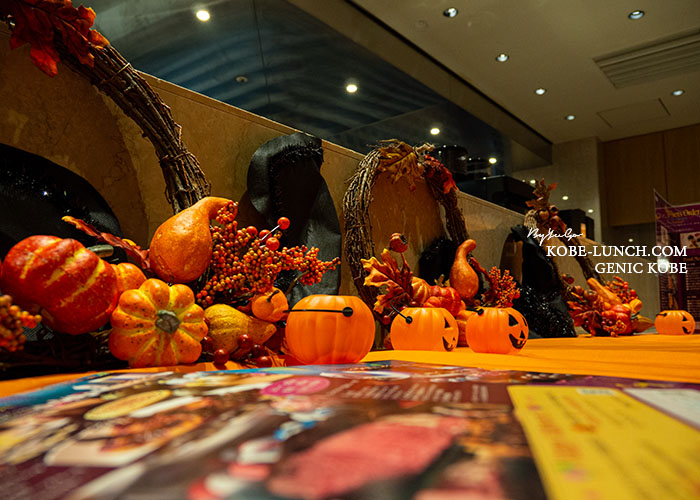 ポートピアホテルのハロウィンスイーツブッフェ