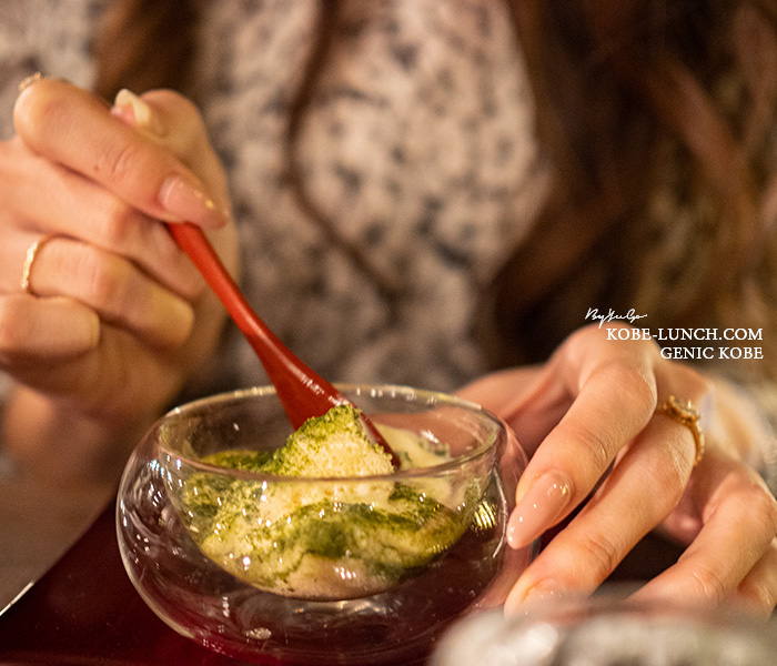 「Dessert」 ・宇治抹茶のティラミス（Kuala Lumpur　The Tokyo Restaurant.）