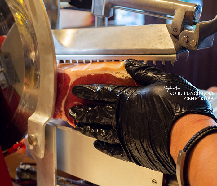 オステリアカリメロ神戸 生ハム