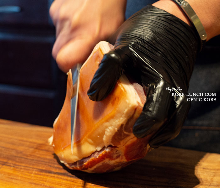 オステリアカリメロ神戸 生ハム