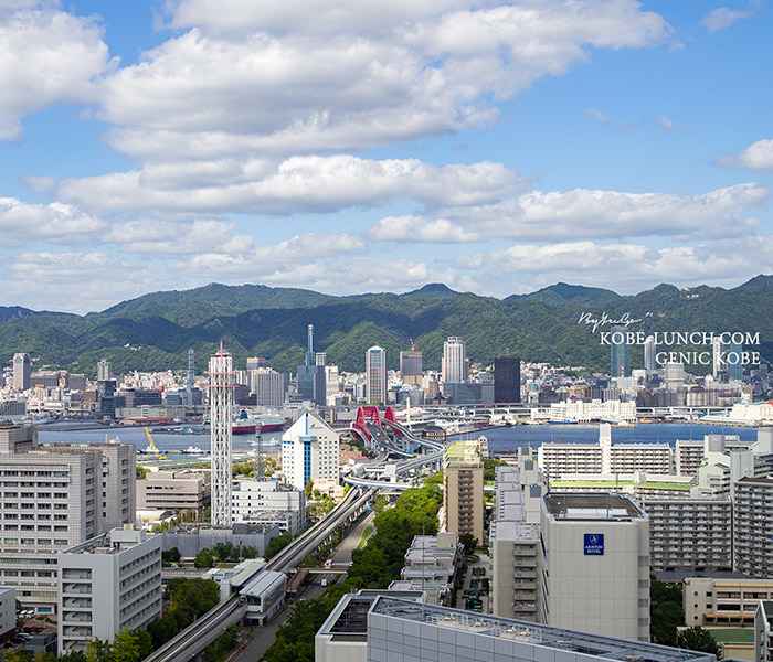 神戸ポートピアホテル 景色