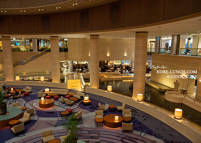 神戸ポートピアホテル ベルクール内観