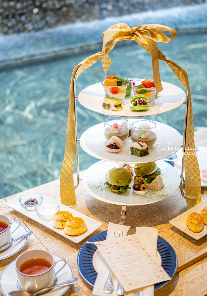 神戸ポートピアホテル ベルクールのアフタヌーンティー