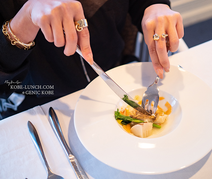 神戸コンチェルトのディナー