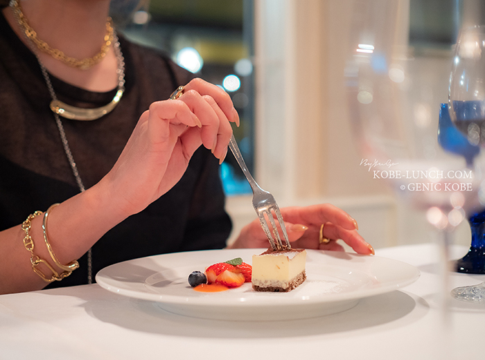 神戸コンチェルトのディナー