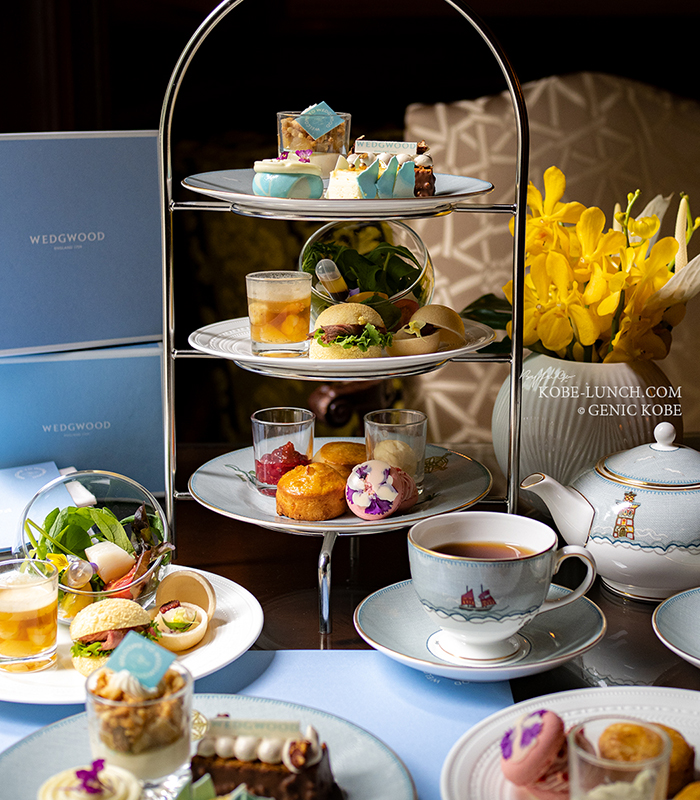 リッツカールトン大阪 Wedgwoodとコラボしたアフタヌーンティー