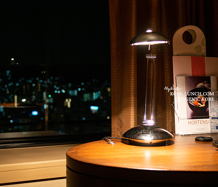 ホテルオークラ神戸の最上階フロア