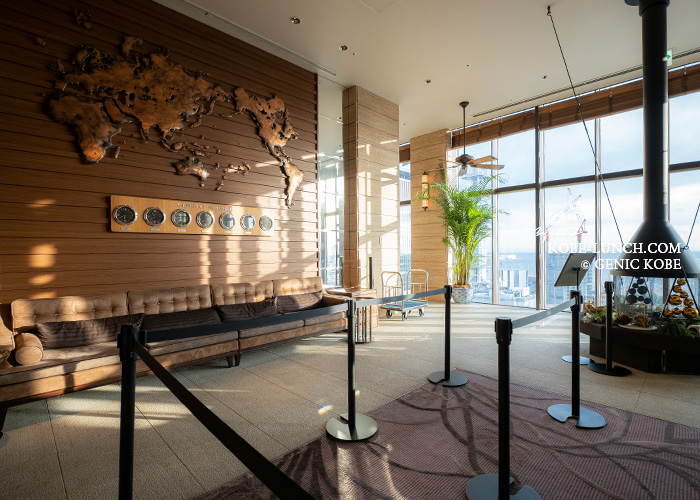 オリエンタルホテル居留地のロビー