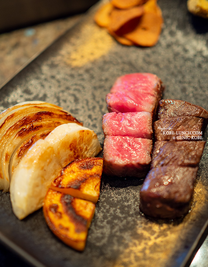 オリエンタルホテル居留地のミディアムレア