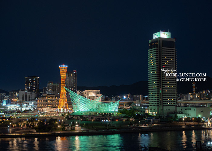 神戸みなと温泉蓮 夜景