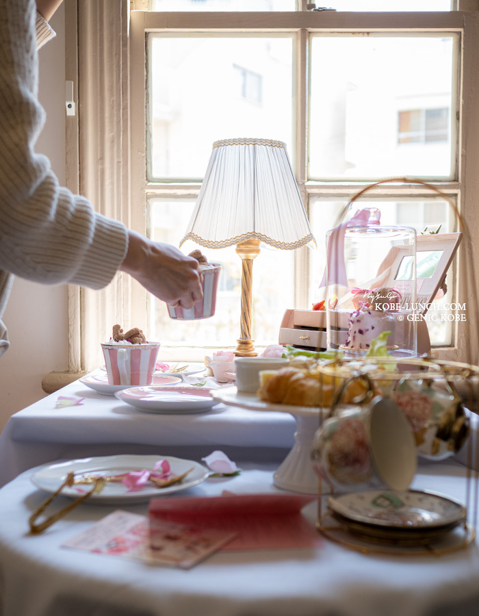 北野メディウム邸のアフタヌーンティー