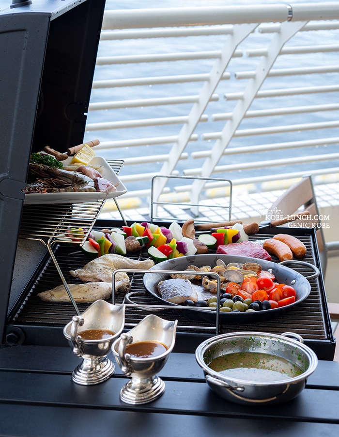 神戸メリケンパークオリエンタルホテルのビアガーデン