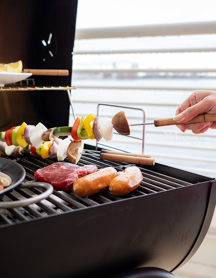 神戸メリケンパークオリエンタルホテルのビアガーデン