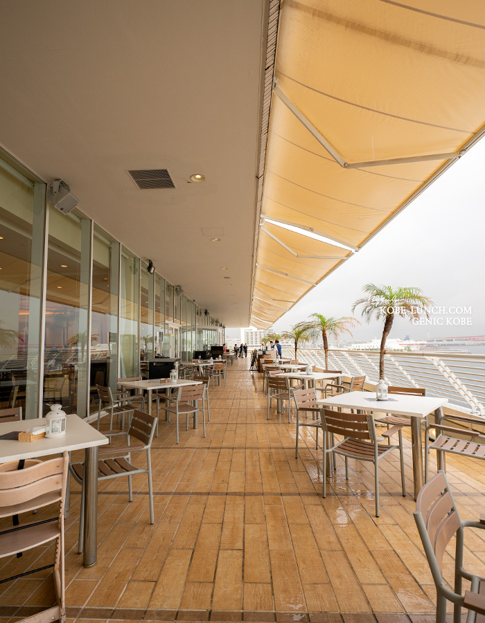 神戸メリケンパークオリエンタルホテルのビアガーデン