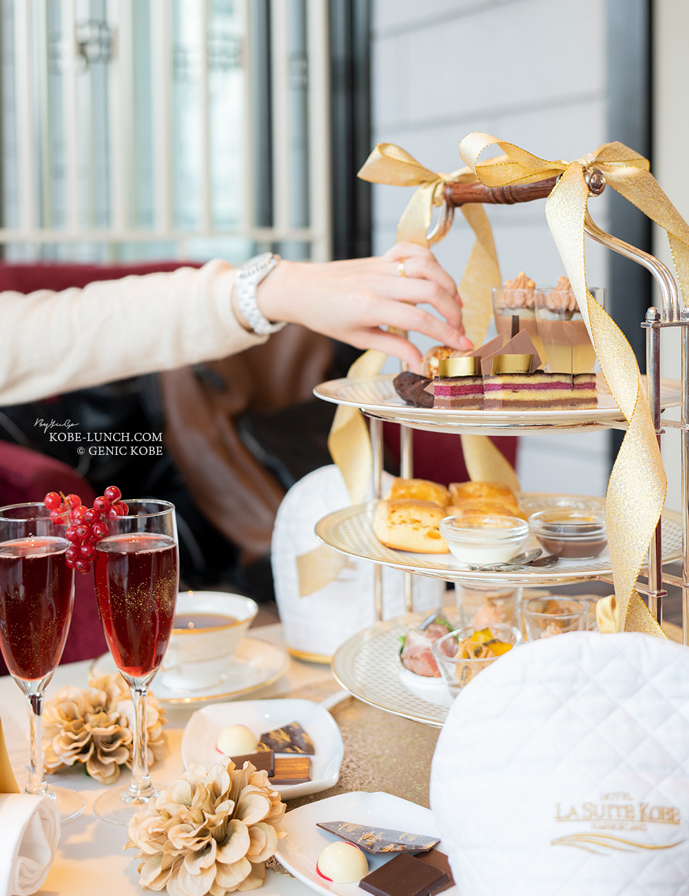 ラスイート神戸 リュクスショコラ アフタヌーンティー2022